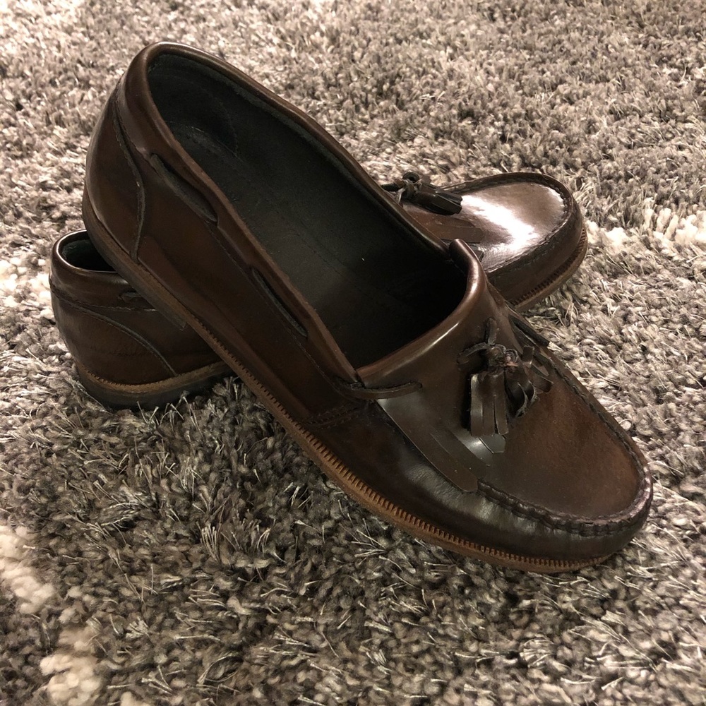 Allsaints Men’s leather loafers - Size 44